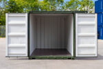 10ft One Trip Shipping Container Green – New CSC-Plated Storage Container - Image 6