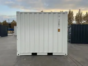 10 Foot High Cube Shipping Container White - Image 5