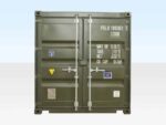 10ft Green One Trip Shipping Container for Sale - Image 3